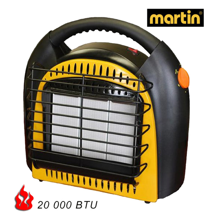 Martin - Radiateur Infrarouge Thermostatique 20 000 BTU