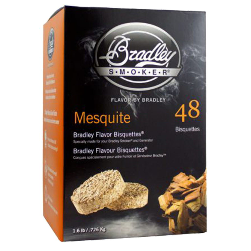 Bradley Bisquettes Mesquite 48 unités