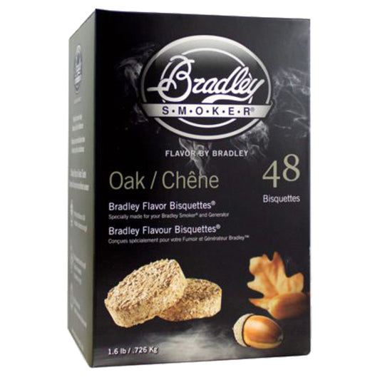 Bradley Bisquettes Chêne 48 unités