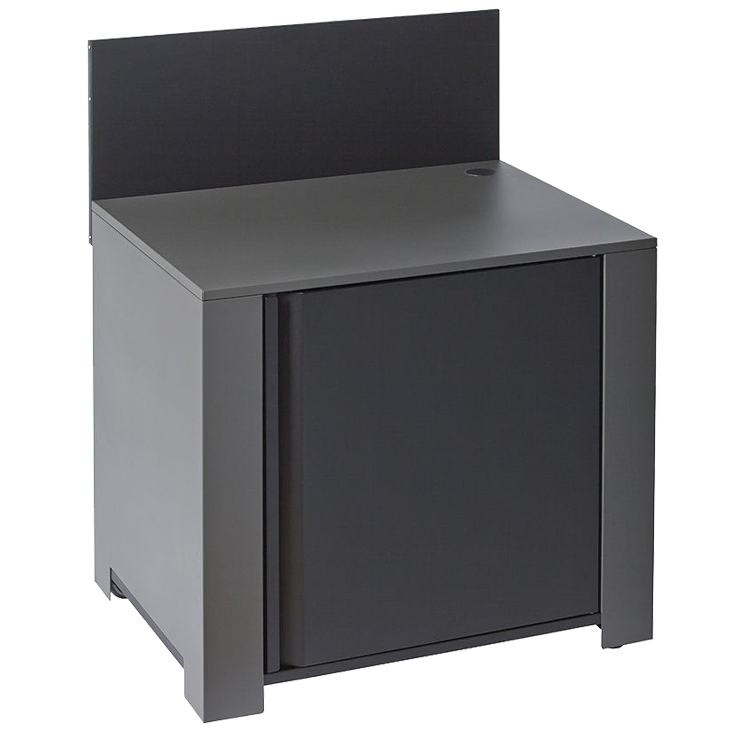 Eno - Module MODULO standard en acier galvanisé thermolaqué gris cargo et noir