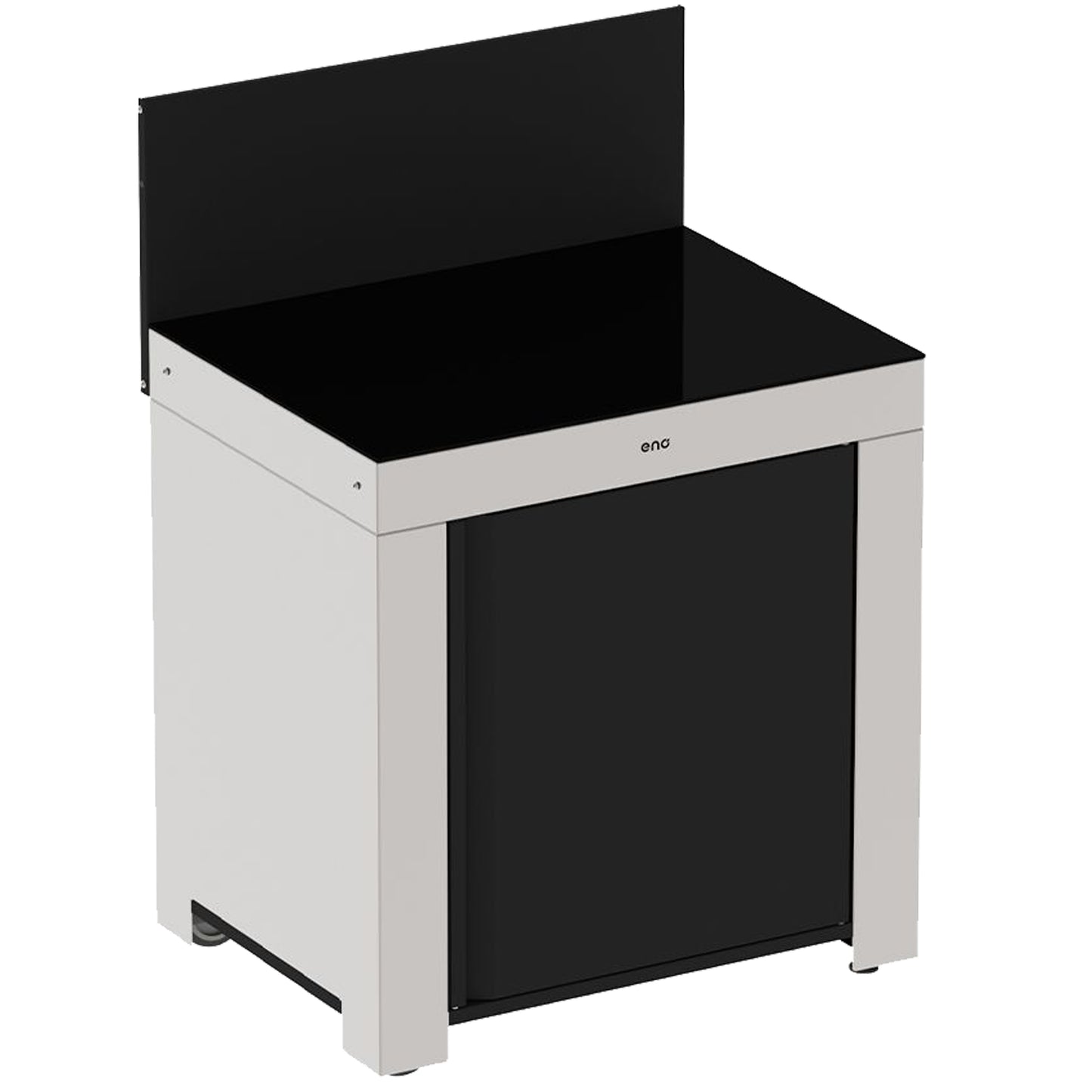 Eno - Module MODULO standard en acier inoxydable et noir