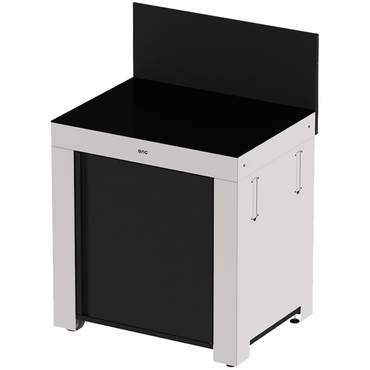 Eno - Module MODULO standard en acier inoxydable et noir
