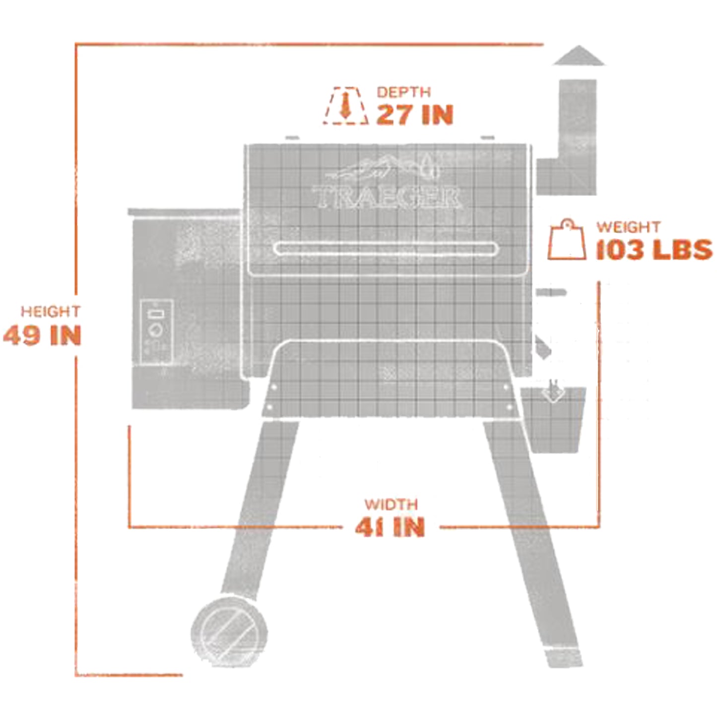 Traeger - Barbecue aux granules Série Pro 22